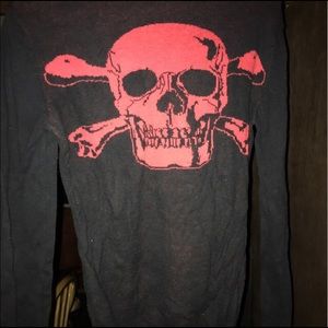 Skull sand Crossbones Cardigan by Folter